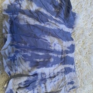 Tie Dye off the shoulder crop top